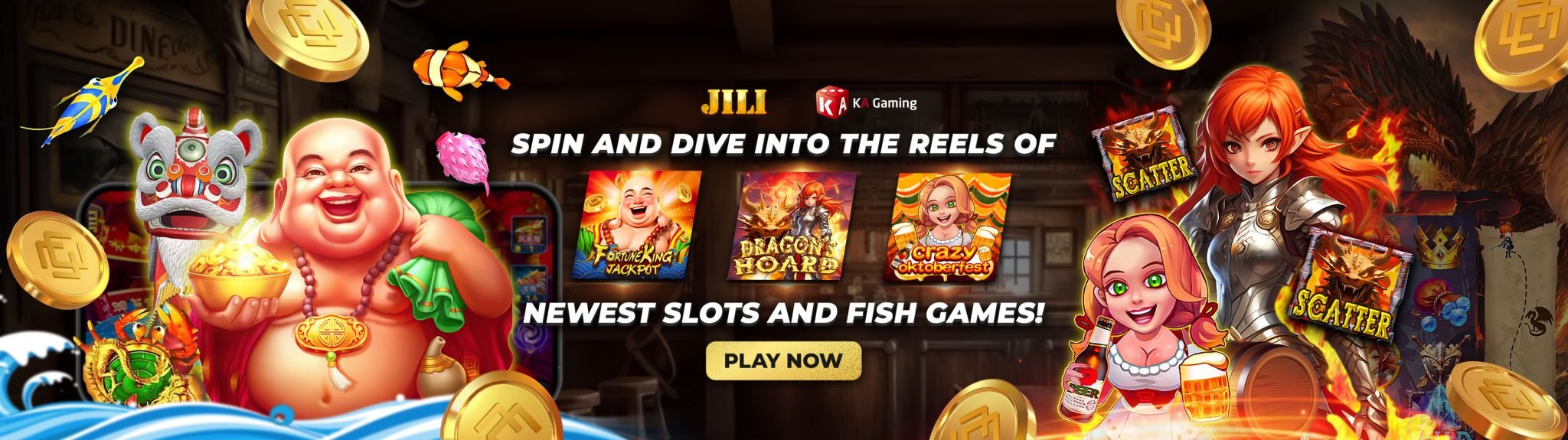 Variety of slot game themes available on jl99 for players in the Philippines